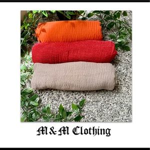 Soft Solid Scarves 3pcs/lot